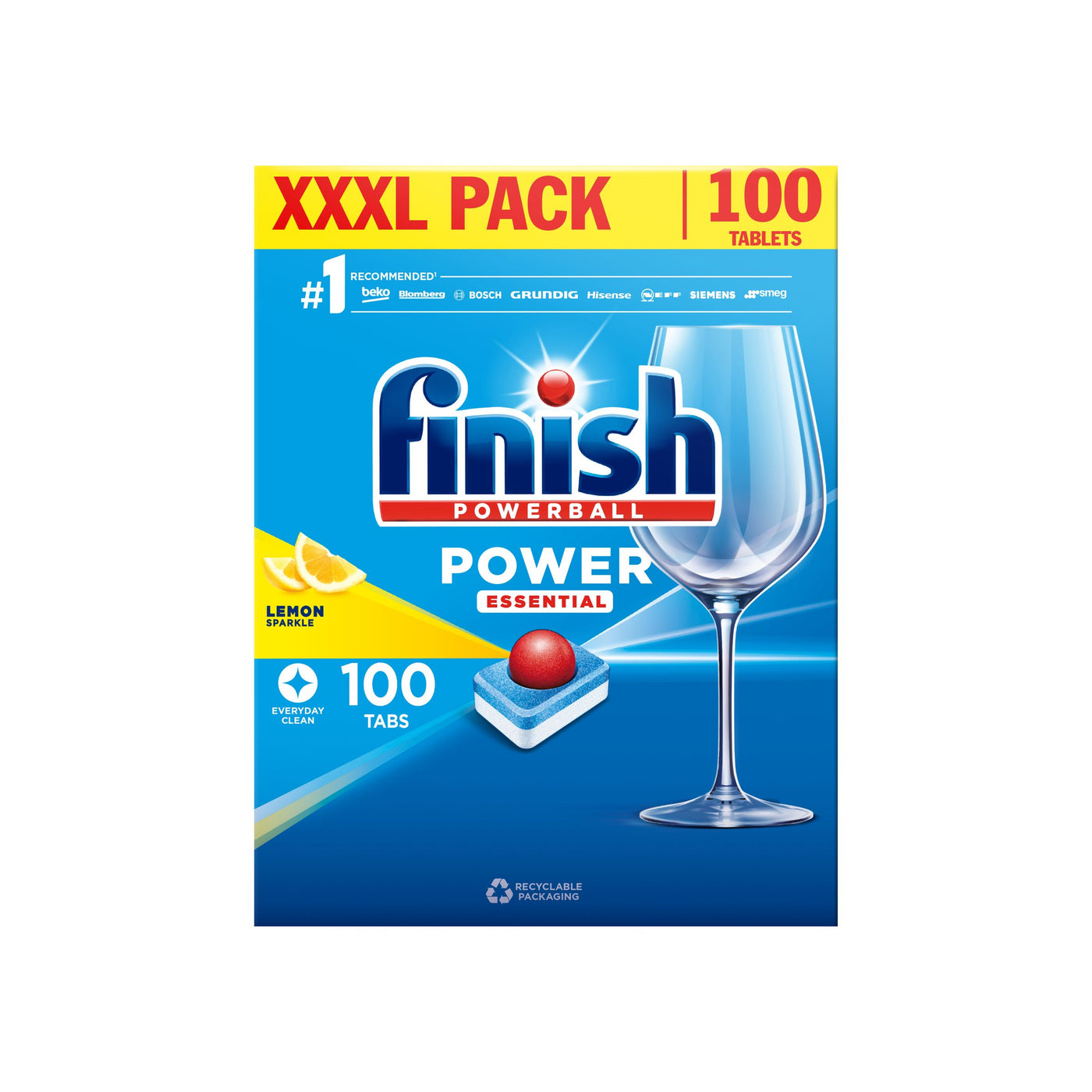 Finish GB Powder Ess Lemon 100 Tabs image