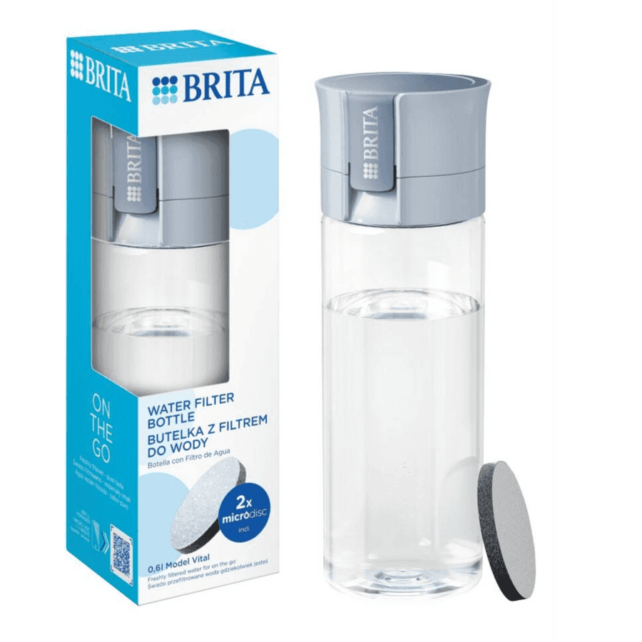 Brita Active Water Filter Bottle Pastel Blue