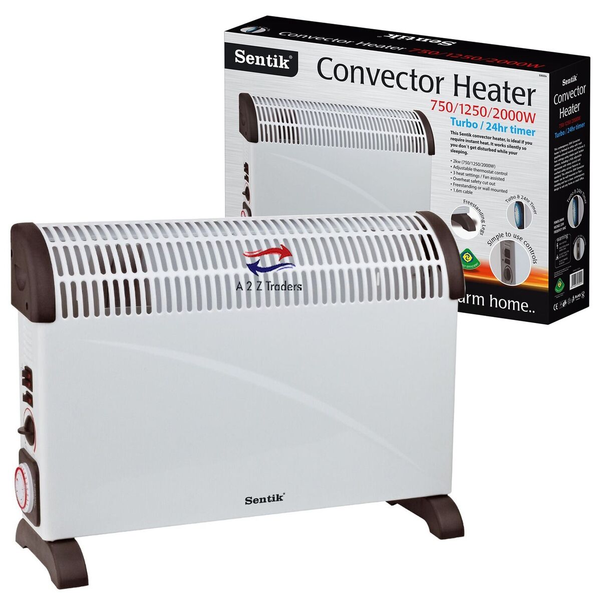 Powerplus Convector Heater with Turbo Fan 2000w image