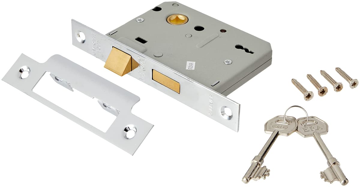 Era 3 Lever Sashlock.3" Chrome. Card		
