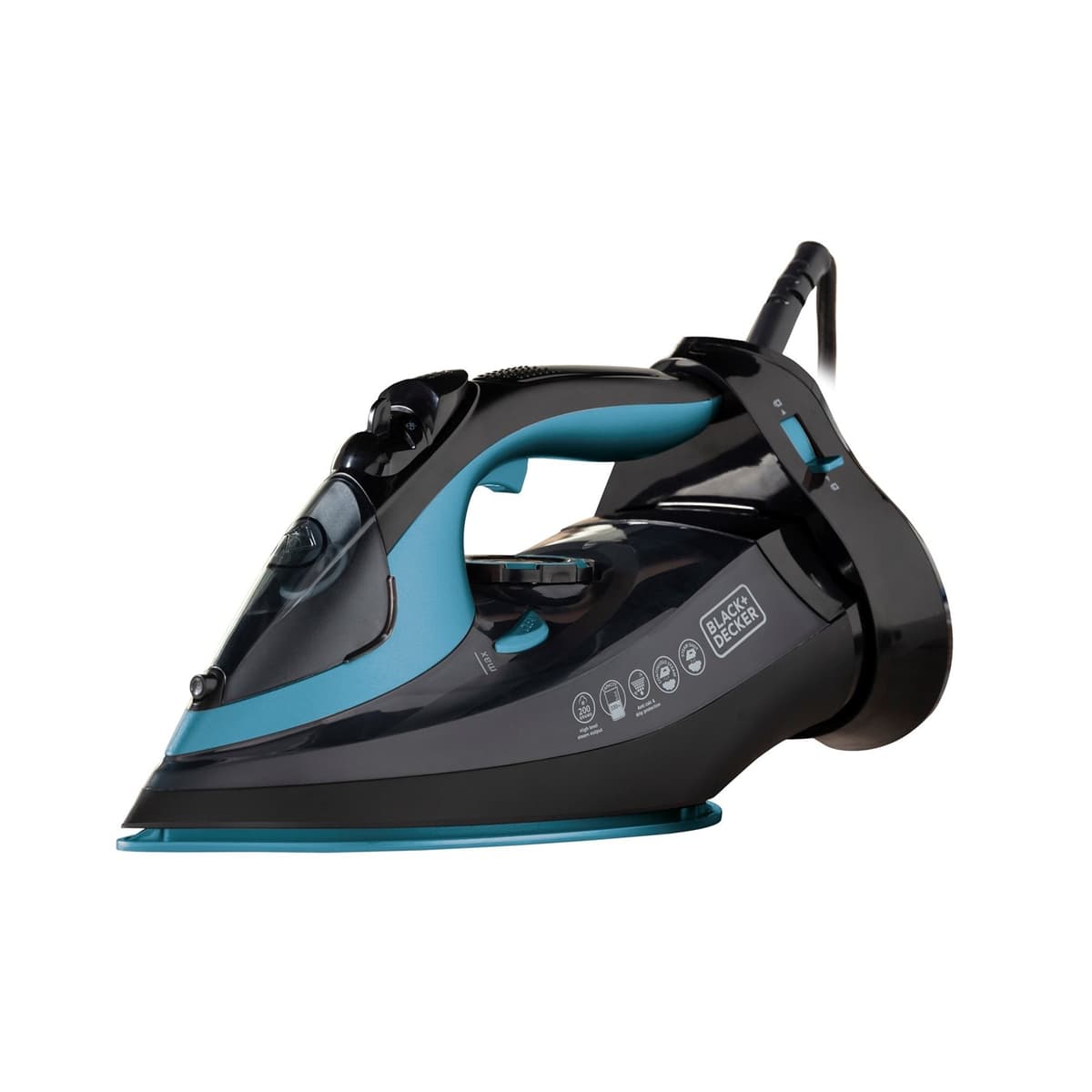 Black Decker 2600W Steam Iron Cord/Cordless