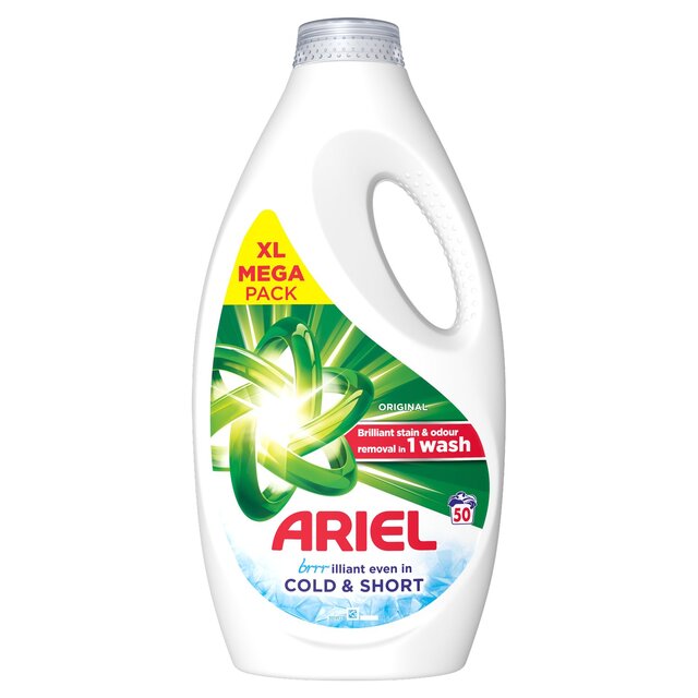 Ariel Liquid 50 Wash Original XL 1650ML image