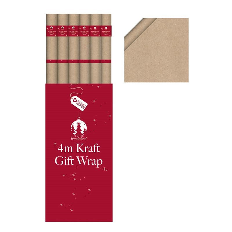 Tallon Wrap XMAS Kraft 4mx70cm image