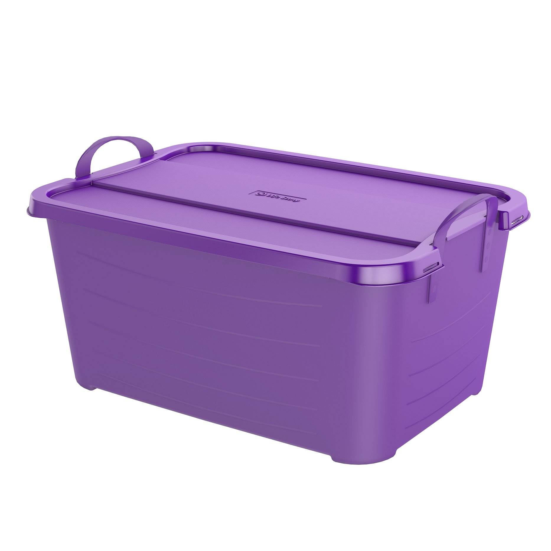 Violet Plastic 75 Lt Family Box image