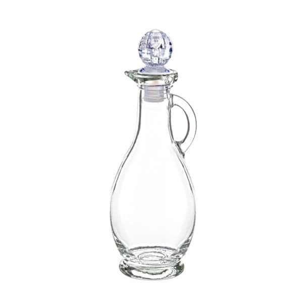 Glass Pearl Plain Oil Bottle 500 cc