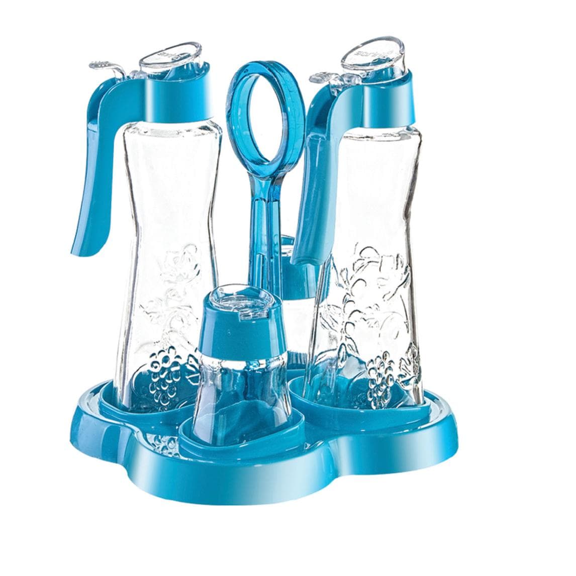 Glass Oil Set 250cc x 2 - 100cc x 2 250 cc