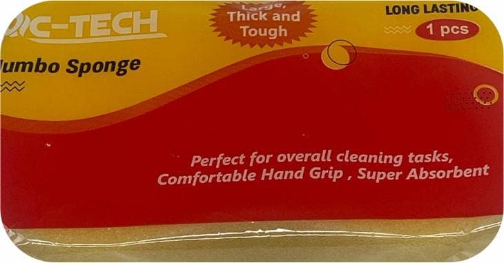 Loc-Tech Jumbo Sponge Pk20