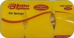 Better Options 3pc Car Sponge Pk10 2