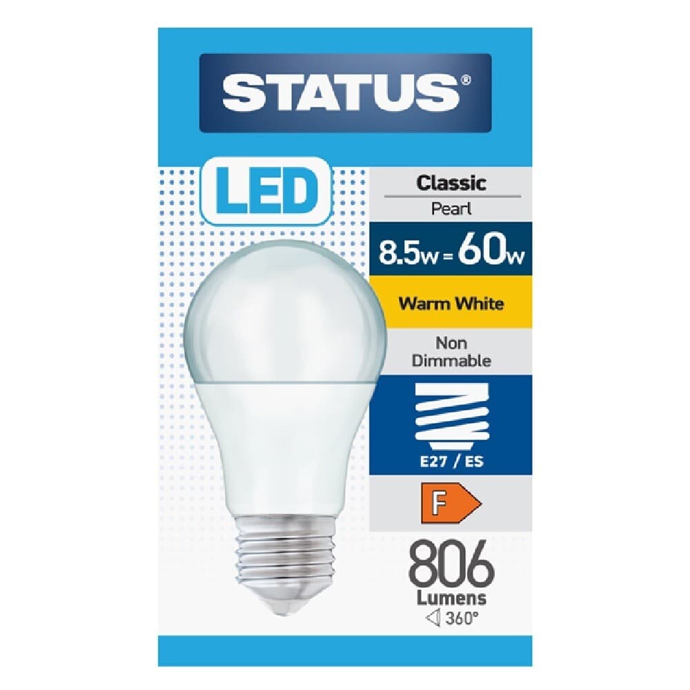 STATUS 8.5w=60w DIM LED GLS