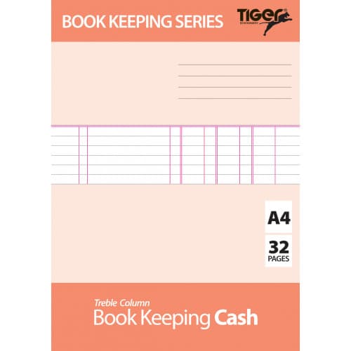 Tiger Book Keeping Cash Book