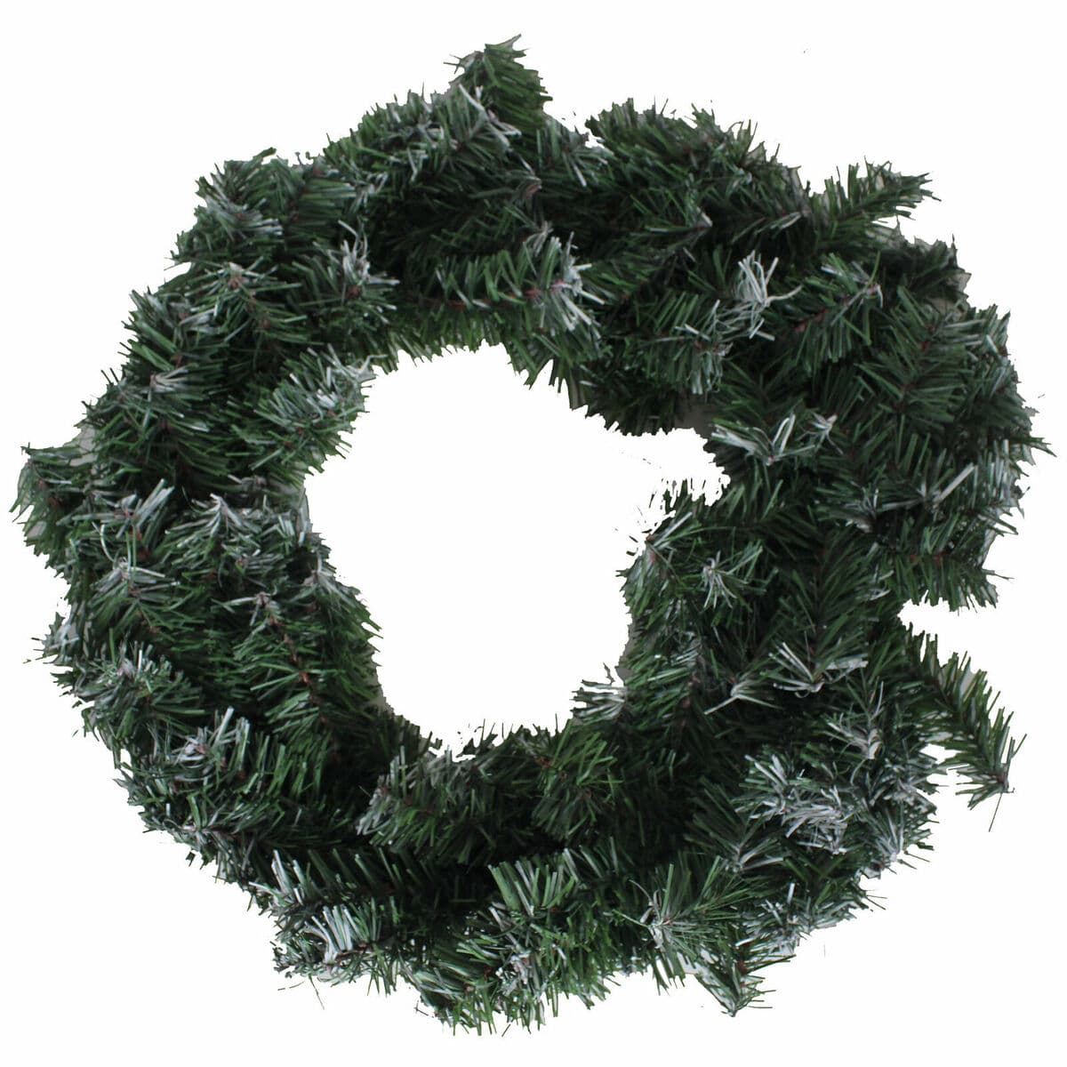 PMS 18" PVC Wreath With 120 Tips W/Hang Tag