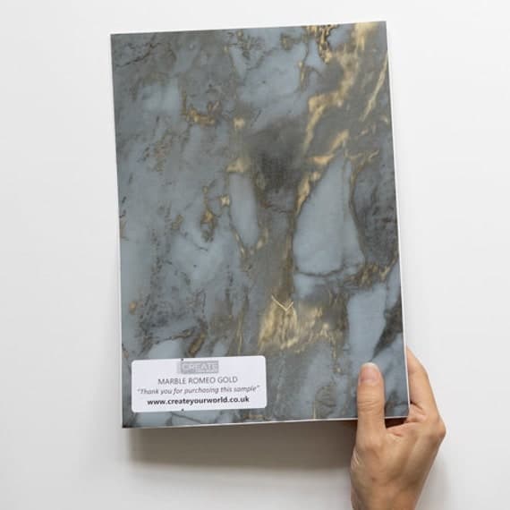 Self Adhesive Film - Marble Romeo Gold 