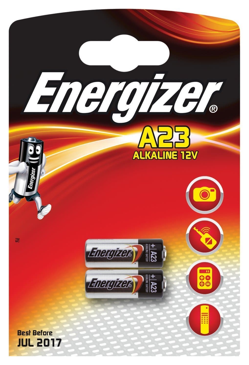 Energizer E301536300 E23A 2PK LRV08 12V FSB2