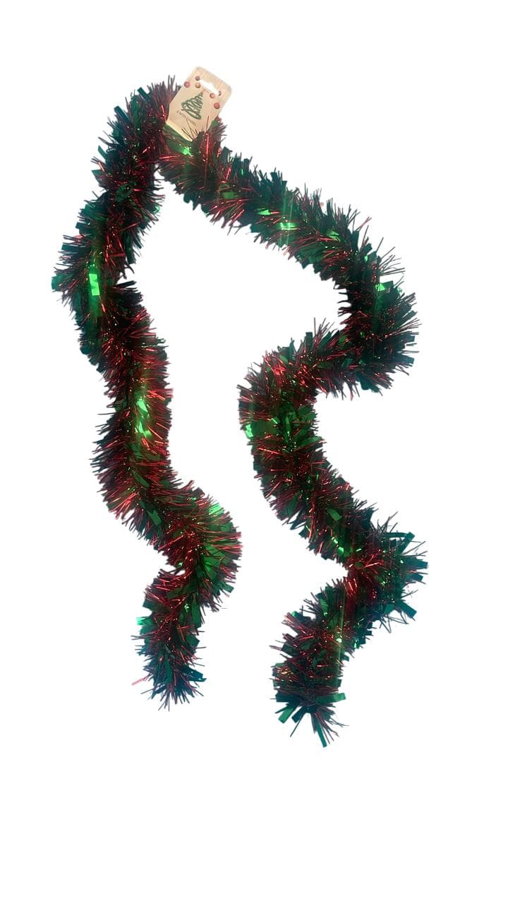 Christmas Tinsel Red / Green