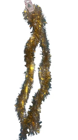 Christmas Tinsel Gold / Silver 2