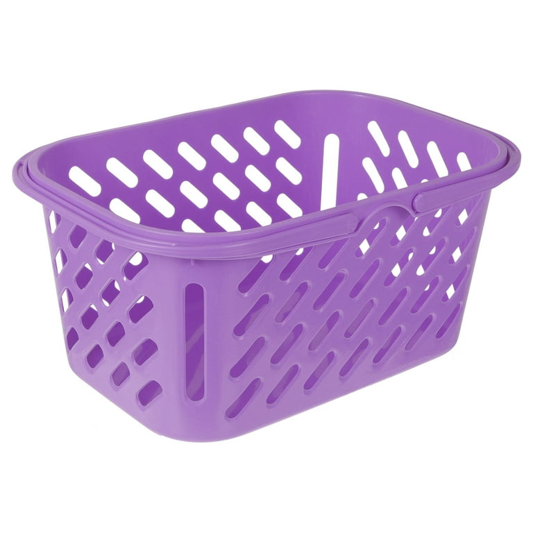 Violet  Plastic  Basket 40LTRS image