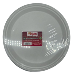 Better Options  12 Inch Round Plate PK25 image