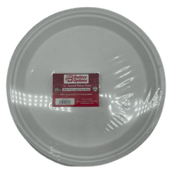 Better Options  12 Inch Round Plate PK25 3