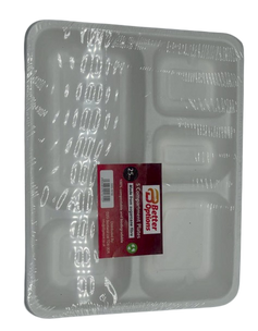 Better Options 5 Compartment Plates  PK OF 25 image