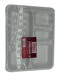 Better Options 5 Compartment Plates  PK OF 25 3