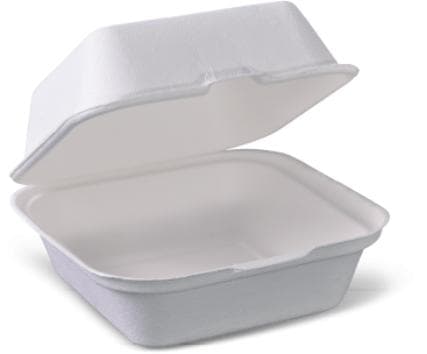 Better Options 6" Clamshell Burger Box  PK OF 50
