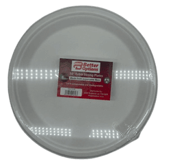Better Options 10 Inch Round Plate PK8 3