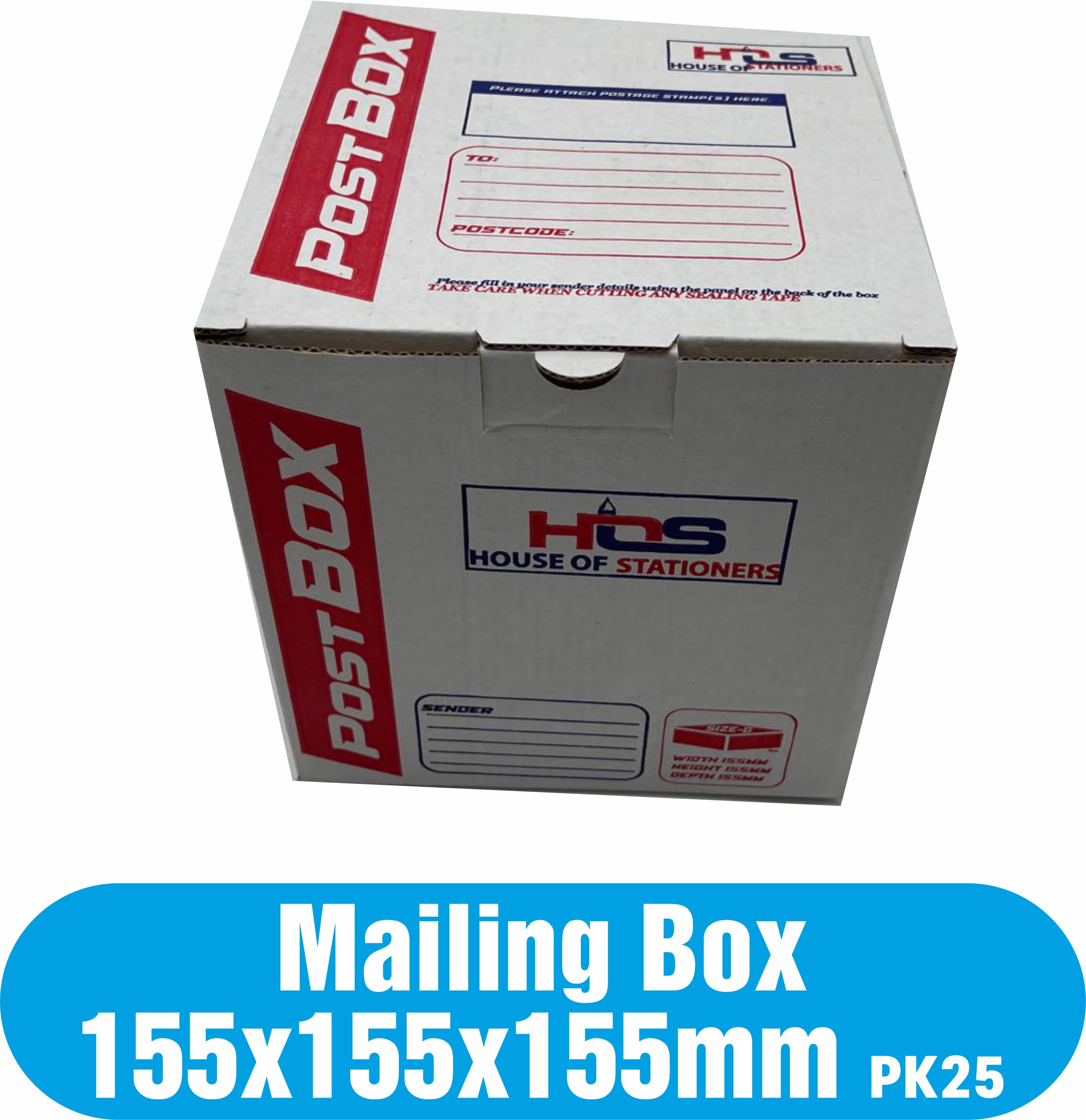 HOS Mailing Box 155x155x155mm image