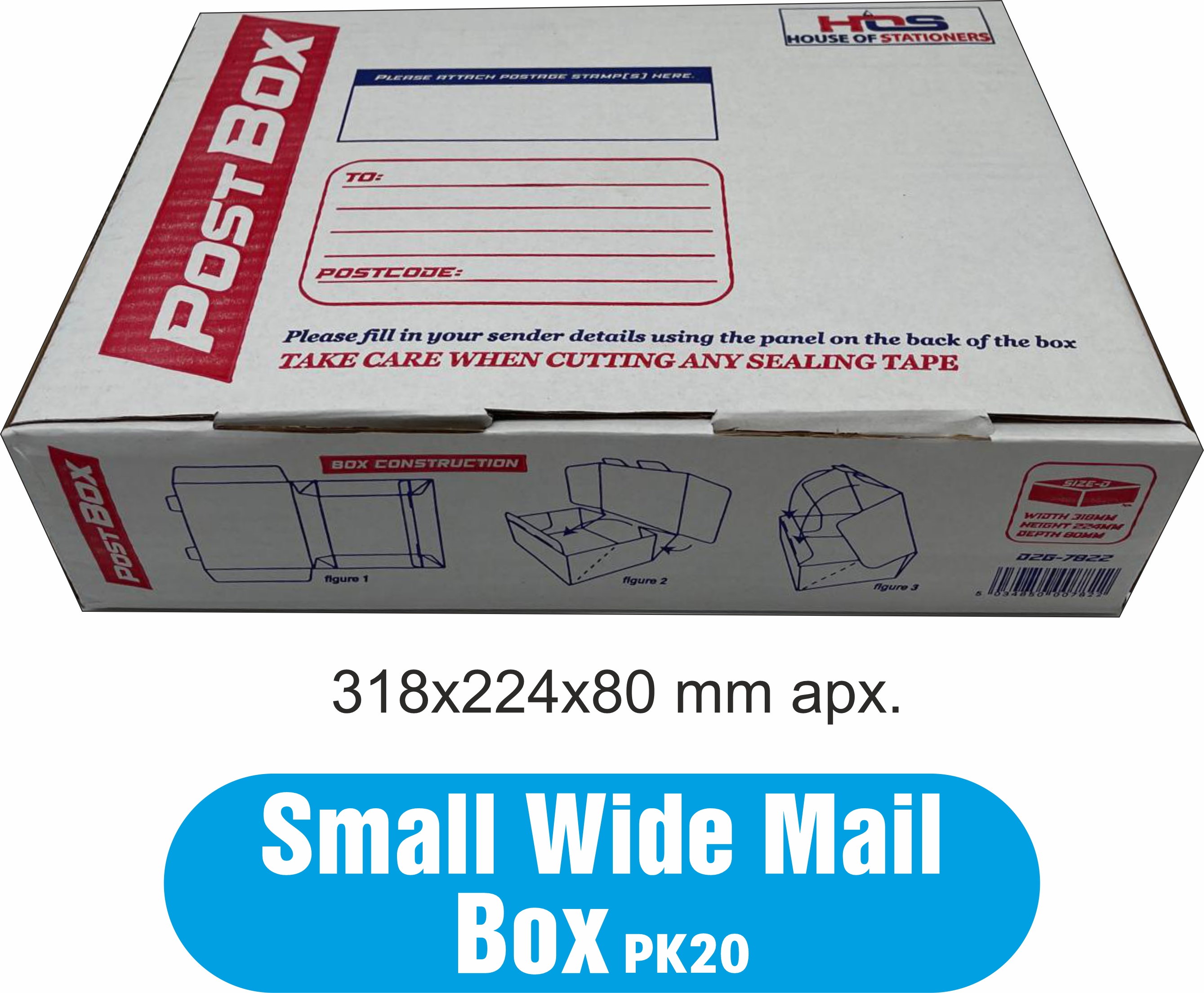HOS Small Wide Mail Box image