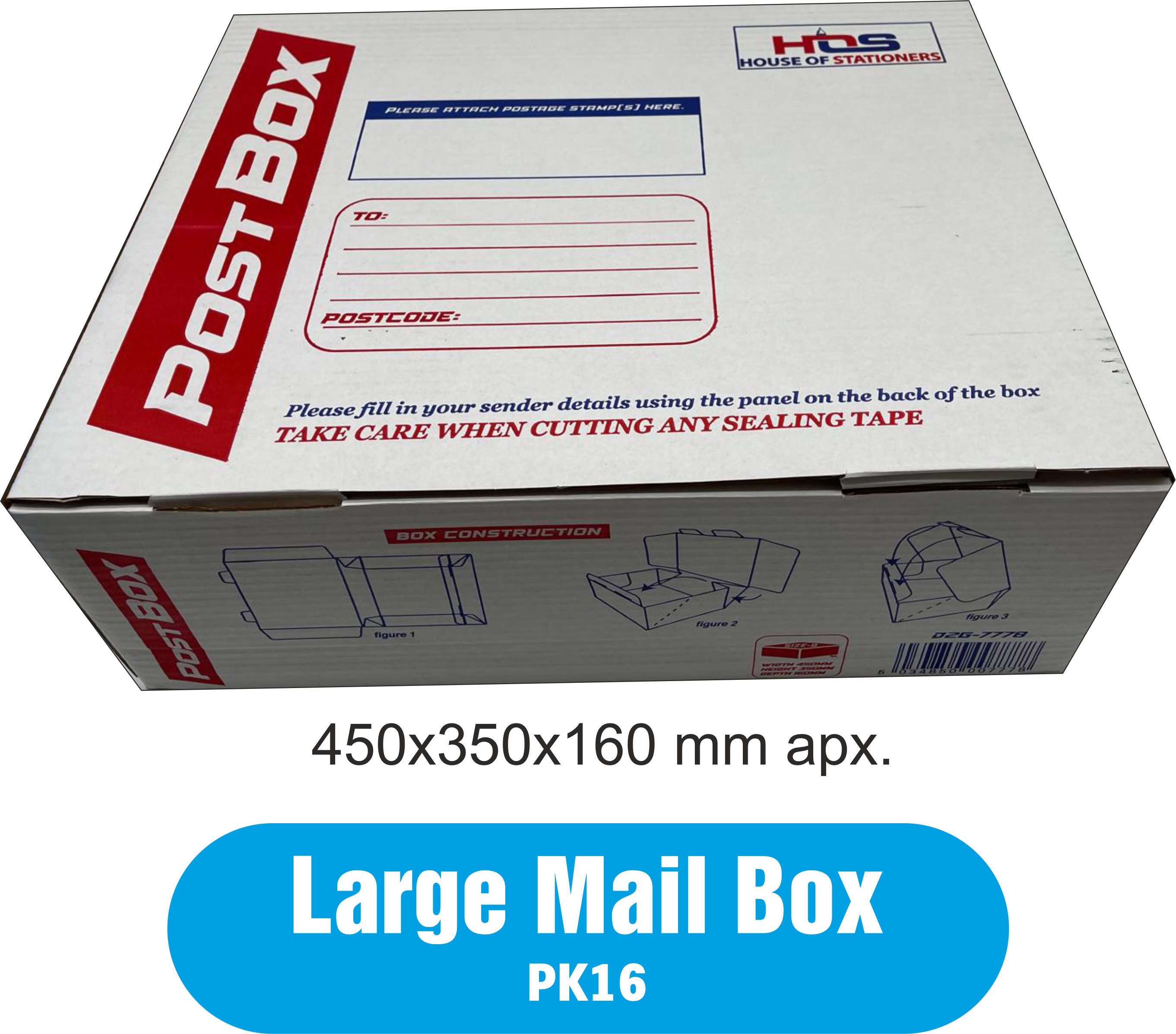 HOS Large Mail Box image