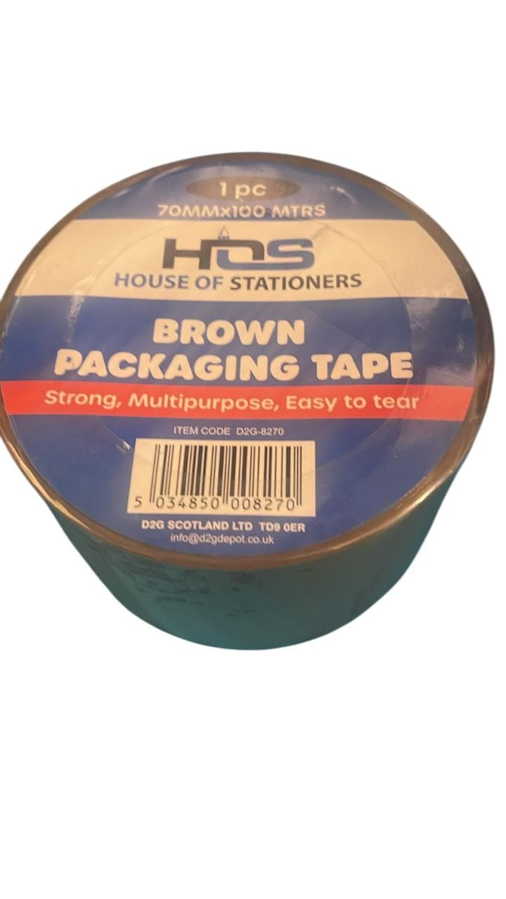 HOS Brown Packaging Tape 70mmx100m