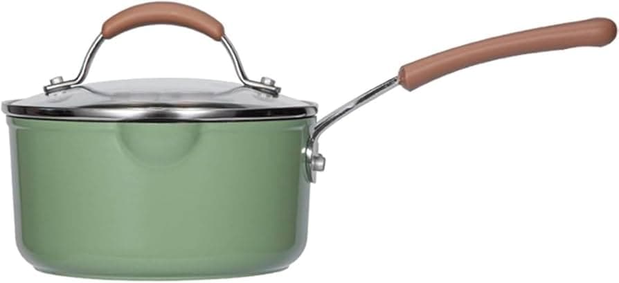 NT Milkpan with Riveted Silicon Handles 18cm