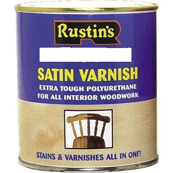 Rustin Q/D Poly Varn Satin Teak 500ml