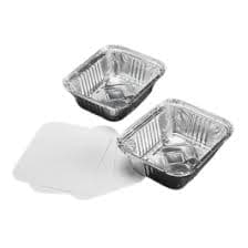 Better Options 9pc Aluminum Foil Container with Lid