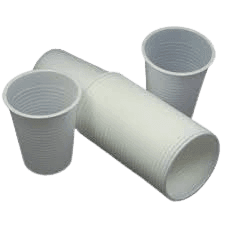 Better Options 100pc ( 7ozs , 200cc) Reusable Plastic Cups White 3