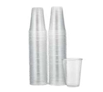 Better Options 100pc ( 7ozs , 200cc) Reusable Plastic Cups Clear image