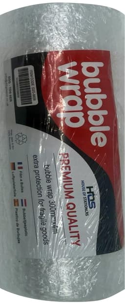 HOUSE OF STATIONERS Bubble Wrap 300mmx4m 2
