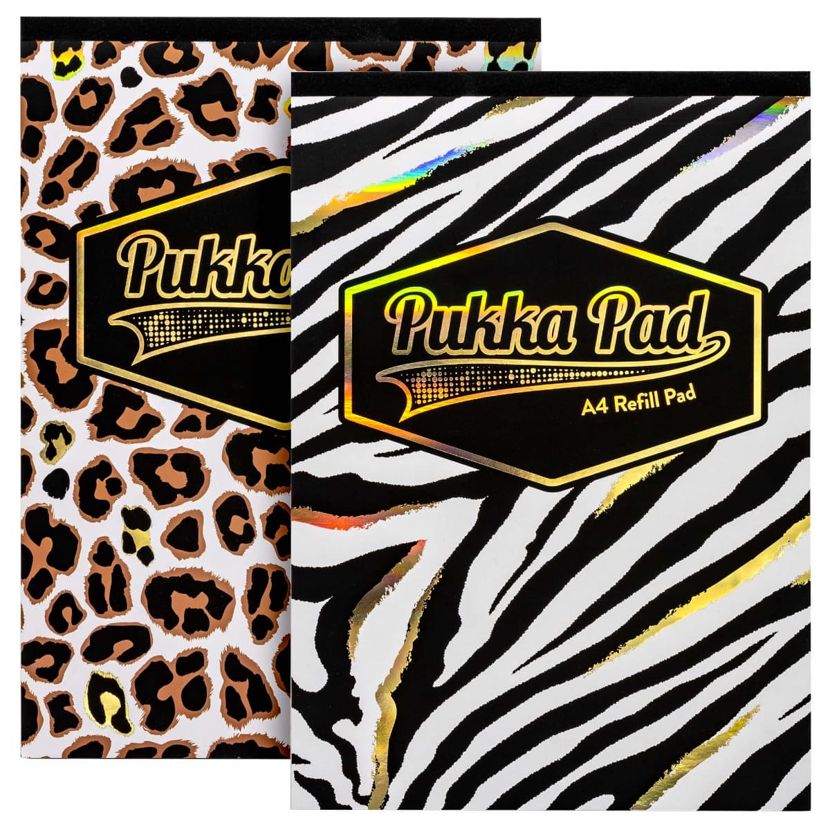 Pukka Wild Zebra A4 Refill Pads 160page