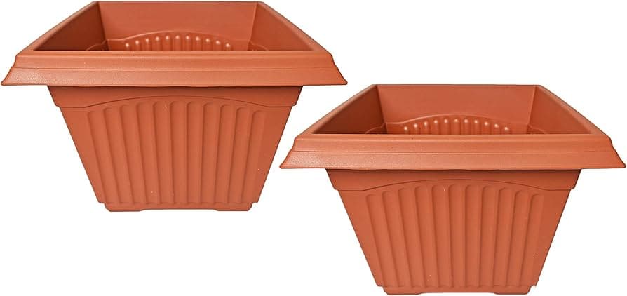 Thumb 38cm Square Planter (Terracotta)