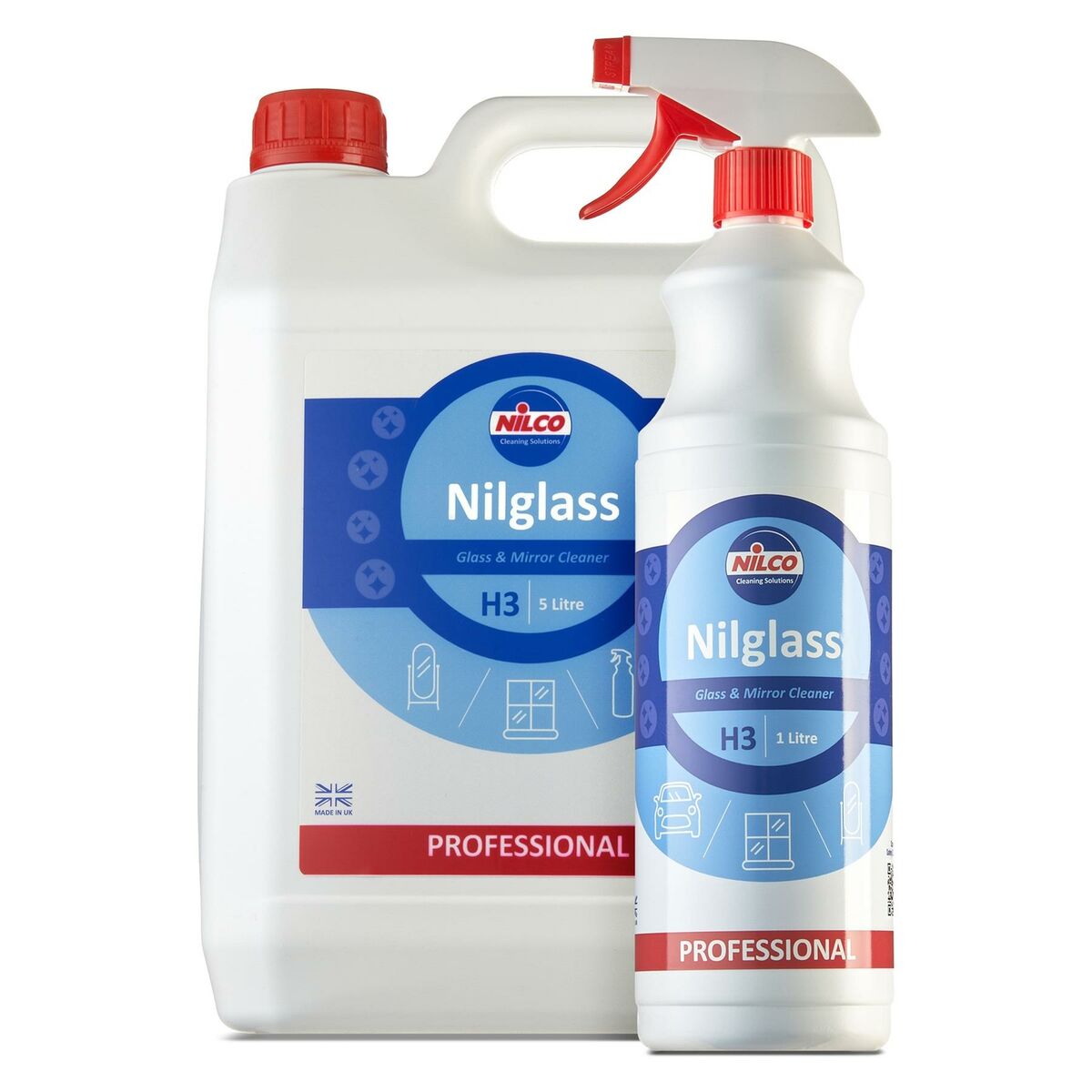 NILCO GLASS GLASS CLEANER 1 LITRE image