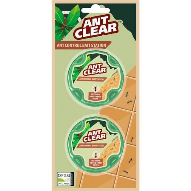 Evergreen Clear Ant Bait Station Box x2