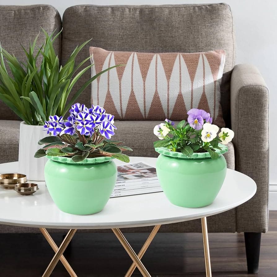Violet Bambu 5ltr Flowerpot
