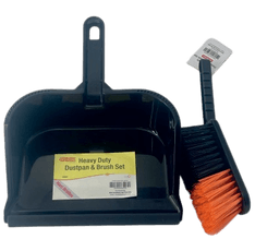 Better Options HEAVY DUTY DUSTPAN & BRUSH SET(HARD BRISTLES)