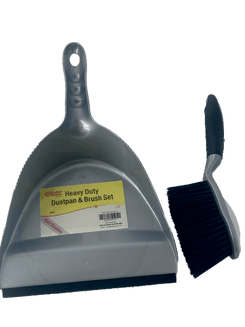 Better Options HEAVY DUTY DUSTPAN & BRUSH SET(HARD BRISTLES)