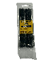 Loc-Tech 100PC 2.5*200MM CABLE TIE BLACK 2