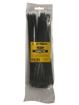 Loc-Tech 100PC 2.5*250MM CABLE TIE BLACK 1