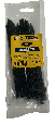 Loc-Tech 30PC 4.8*150MM CABLE TIE BLACK 2