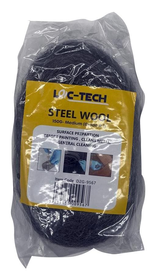 Loc-Tech Steel Wool - Medium #1 150g 