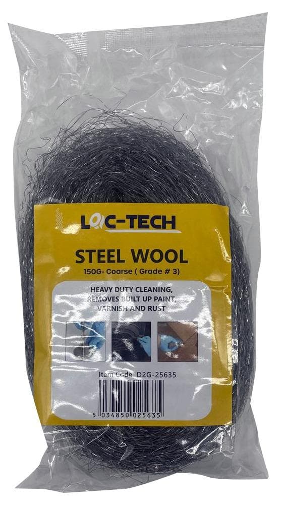 LOc-Tech Steel Wool - Coarse #3 150g 