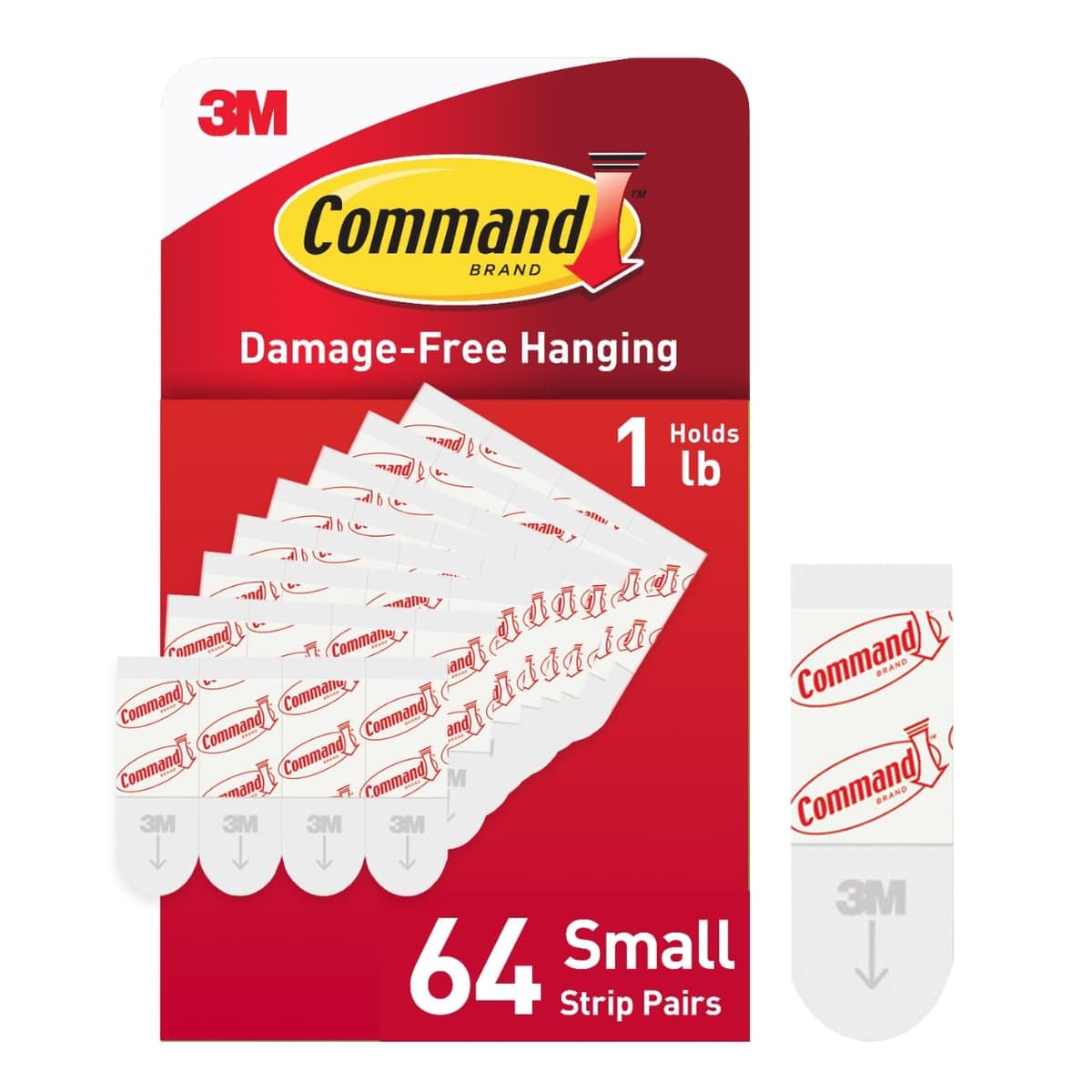 Command Small Adhesive and Refill Strips