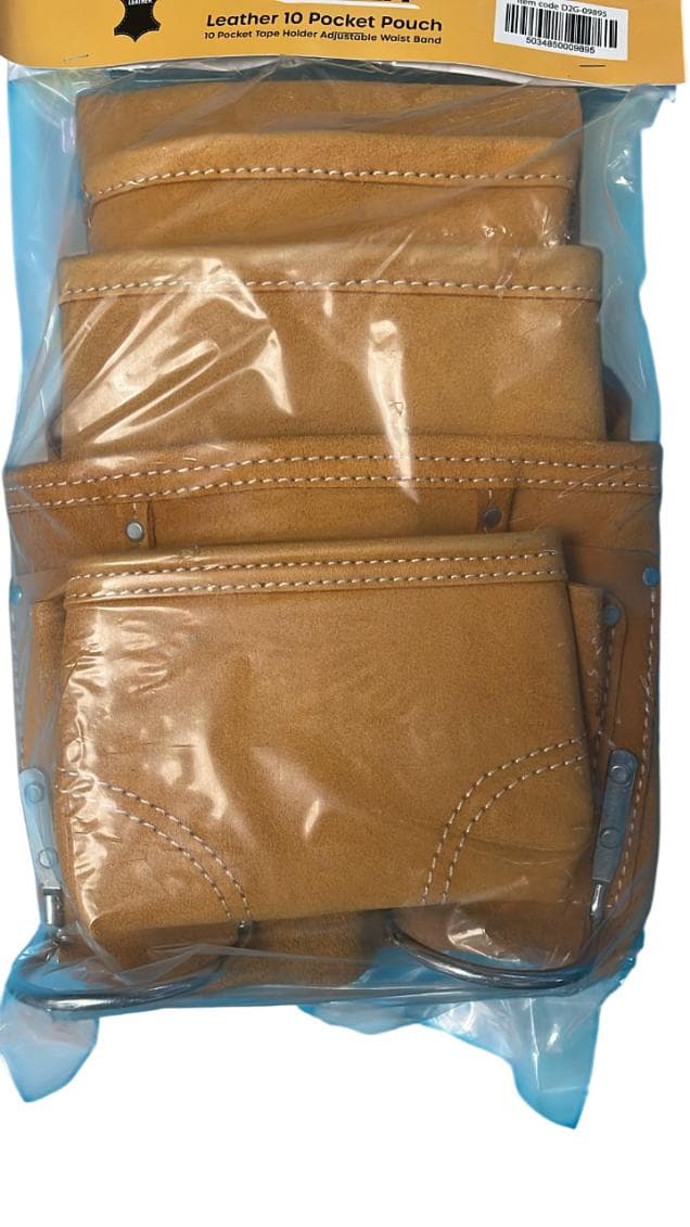 Loc-Tech Genuine Leather 10 Pocket Belt 